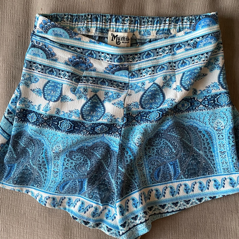 Mumu cute print shorts